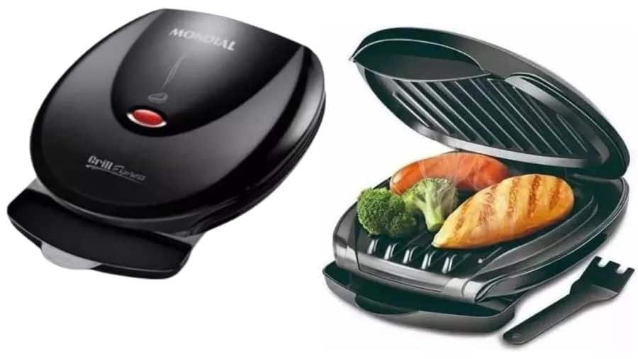 imagem da sanduicheira grill Mondial Black Express G-06